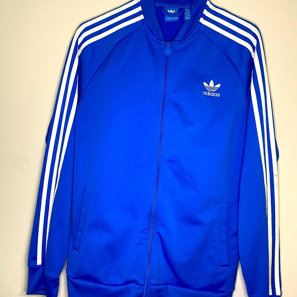 Electric Blue Adidas Jacket
